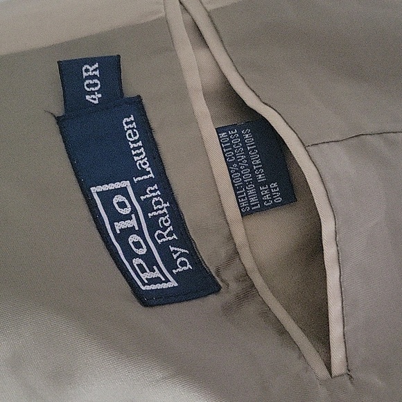 💖Host Pick! Polo by Ralph Lauren Beige Jacket - Picture 4 of 8